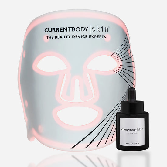 CurrentBody Skin CurrentBody Skin LED Lichttherapie Maske + CurrentBody Skin Green Tea Serum 30ml